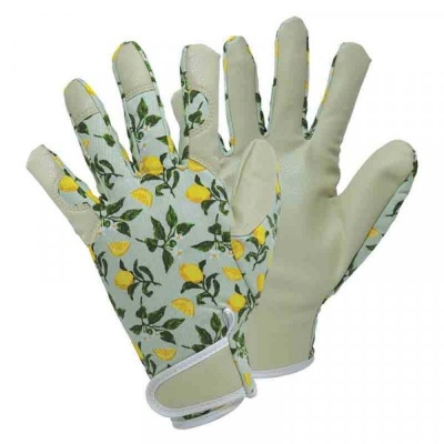 Briers Sicilian Lemon Smart Gardeners Thorn-Resistant Leather Gloves