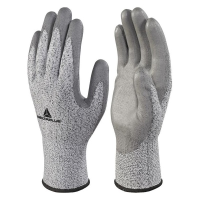 Delta Plus Venicut VECUTB04 PU-Coated Work Gloves (Pack of 3 Pairs)