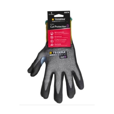 Ejendals Tegera Infinity 8807R Cut Level D Contact Heat Resistant Gloves