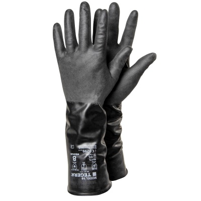 Ejendals Tegera 16 Extended Cuff Chemical Resistance Gauntlet Gloves