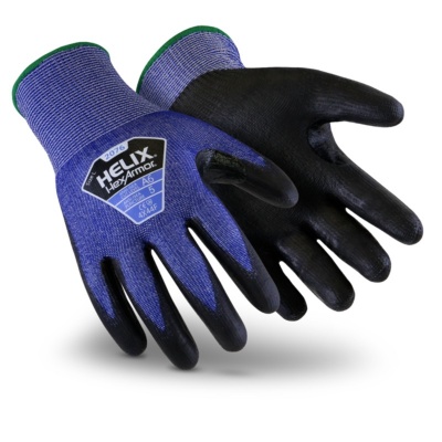 HexArmor Helix 2076 Cut Level F PU Gloves 60660