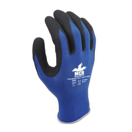 MCR Safety Coolmax GP1006NA Nitrile Air Palm-Coated Work Gloves