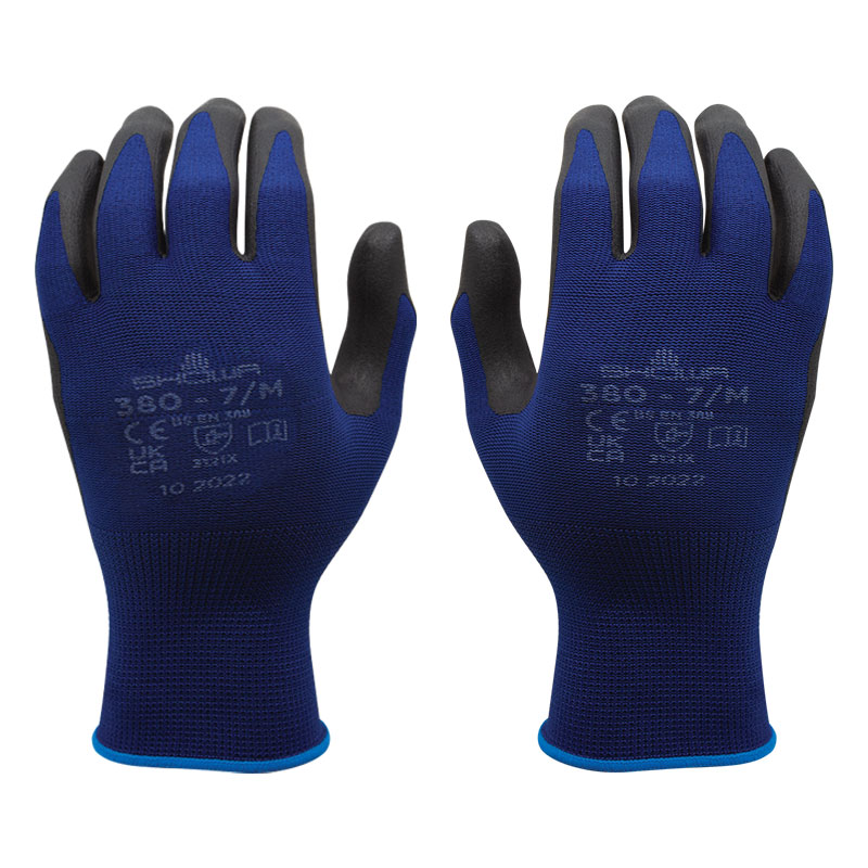 Showa 380 Nitrile Foam Grip Safety Gloves