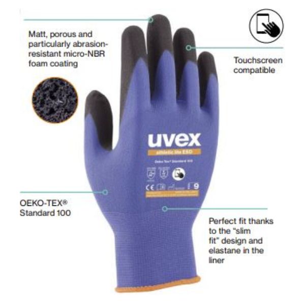 Uvex_Athletic_Lite_ESD_Anti_Static_Gloves
