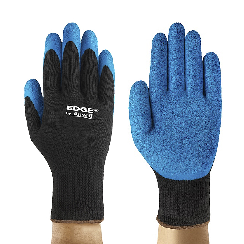 Ansell Edge 48 305 Palm Coated Polyester Work Gloves