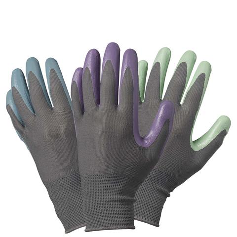 Briers Ladies Seed And Weed Gardening Gloves Pack Of 3 Pairs B8679