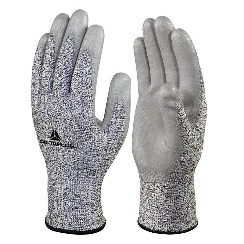 Delta Plus PU Coated Cut Resistant Venicut Gloves (VECUTD08)