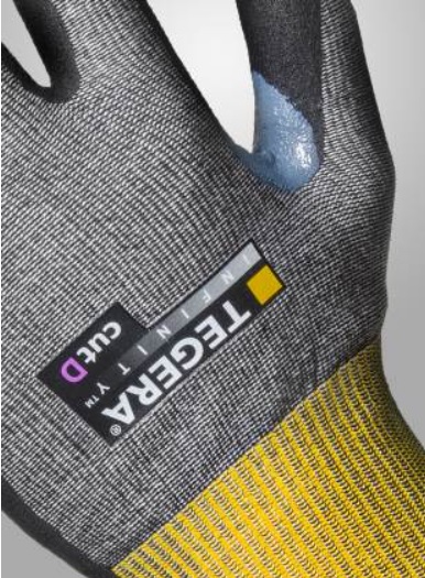 The incredible woven fabric used to manufacture Ejendals 8807R Gloves provides top level protection against sharps, blades and knives Cut resistant fabric