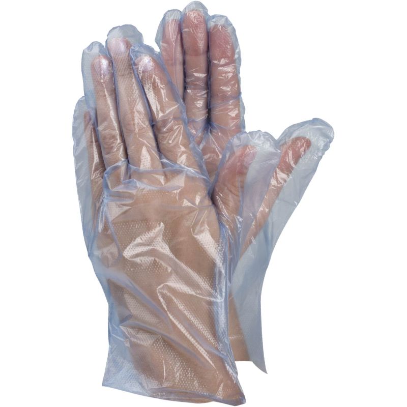 disposable polythene gloves