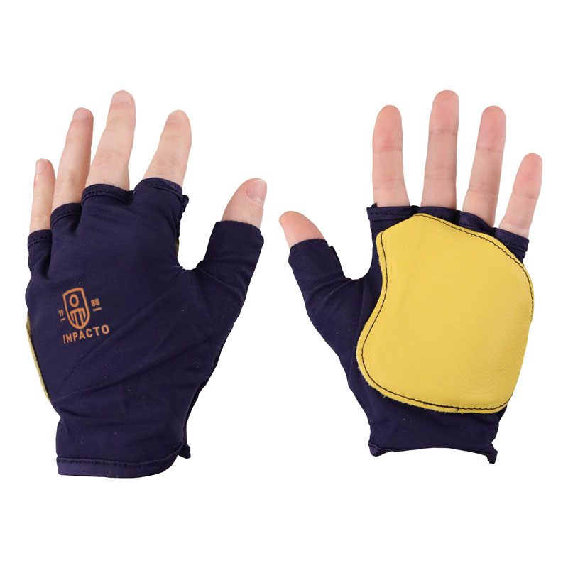 Impacto 50120 Original Fingerless AntiVibration Utility Gloves