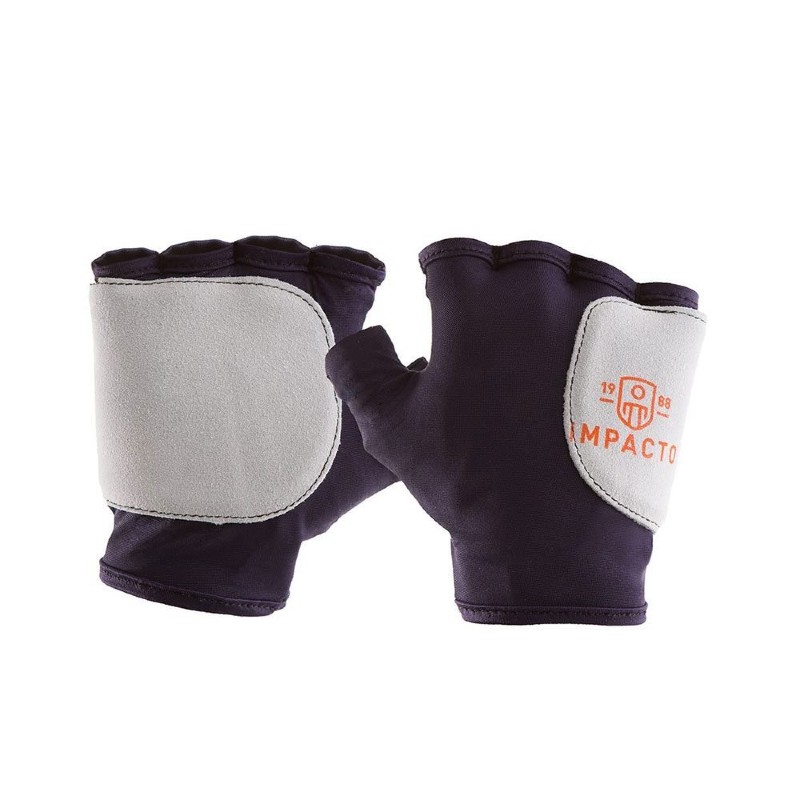 Impacto 50310 Fingerless Suede Leather AntiVibration Gloves