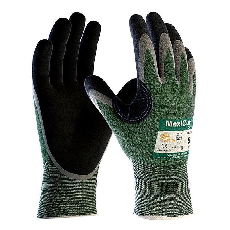 MaxiCut 34-304 Palm Coated Grip Gloves (Pack of 12 Pairs)