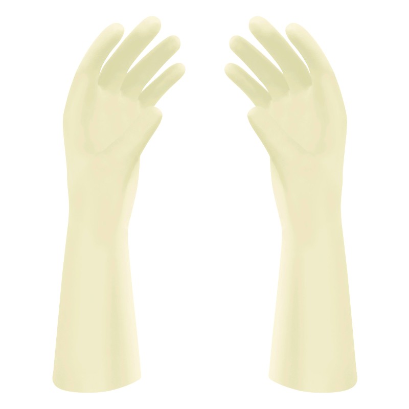 Surgical rubber gloves sales