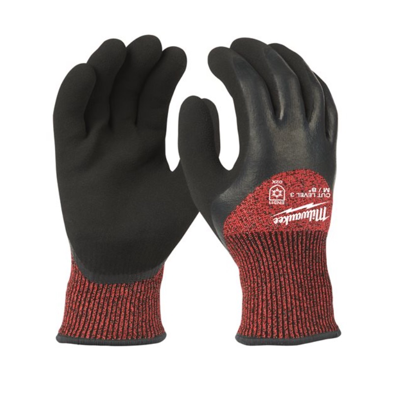 Cut Resistant Thermal Gloves Screwfix Milwaukee 4932471347 Thermal