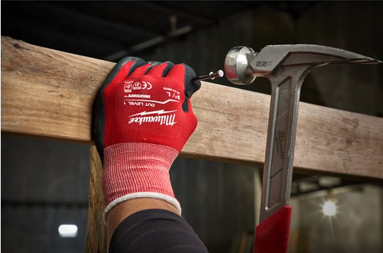 Milwaukee Safety Gloves offer across-the-board EN 388 mechanical workplace hazard protection Total Protection