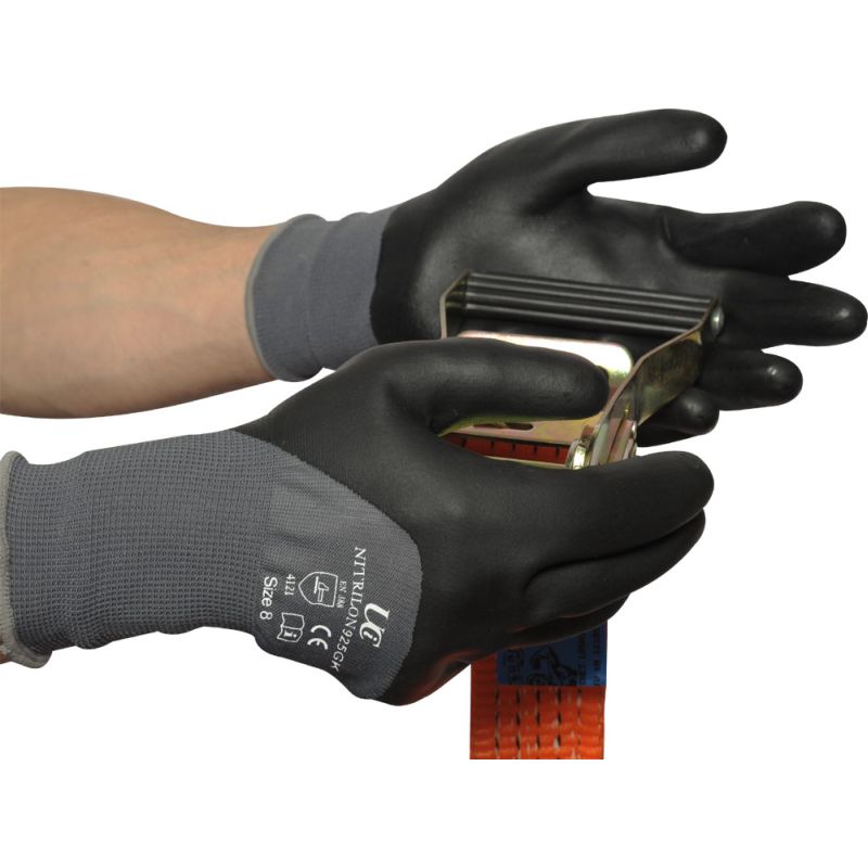 Nitrilon NCN-925GK Foam Nitrile Knuckle Coated Gloves