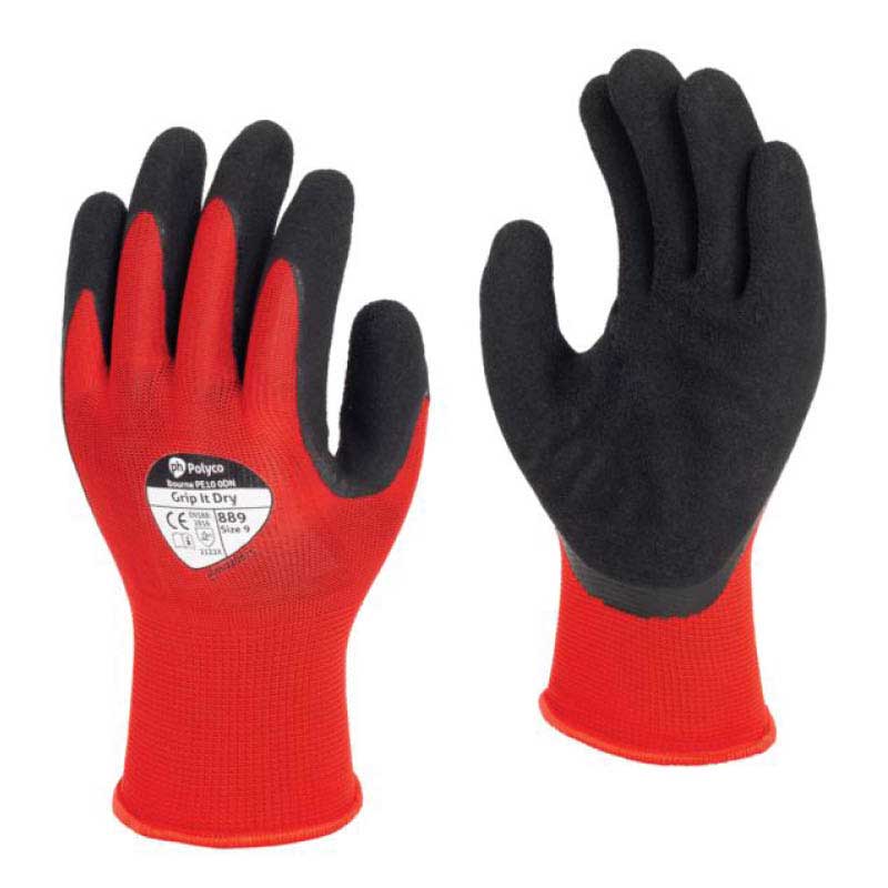 Polyco Grip It Dry Work Gloves 889