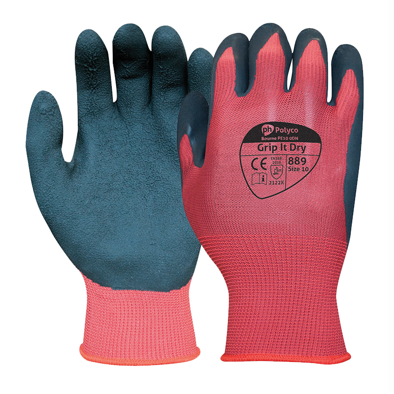 Polyco Grip It Dry Work Gloves 889