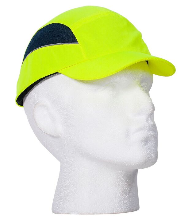 Yellow Hi-Vis Portwest AirTech Bump Cap