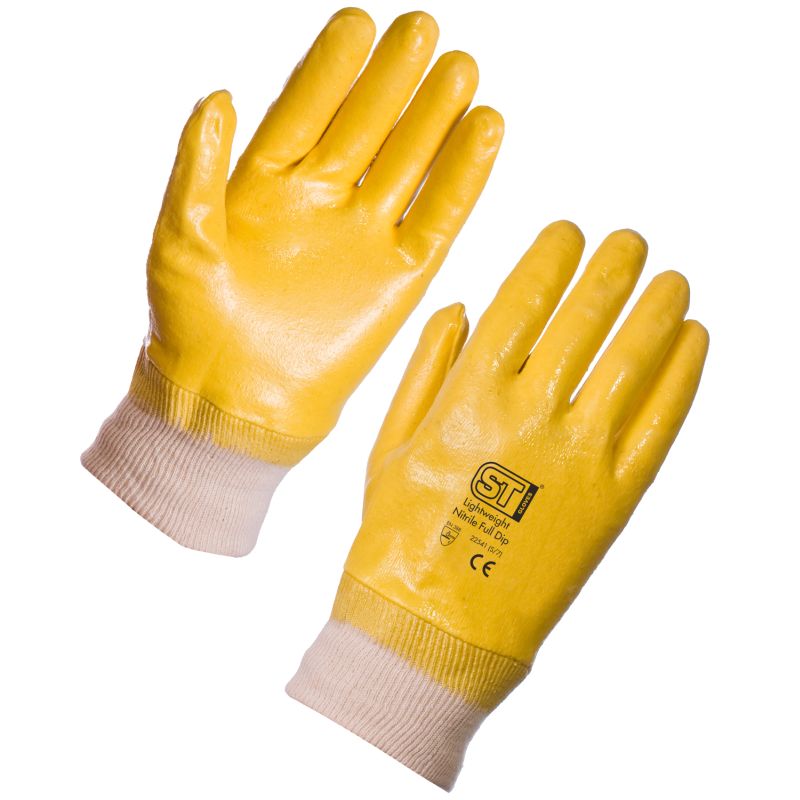 Supertouch 2254/2251 Lightweight FullDip Nitrile Gloves (Case of 100