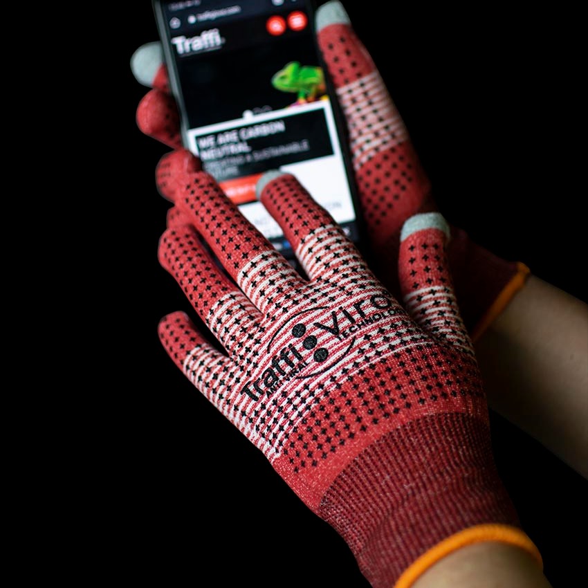 Operate touch screen devices without having to remove your gloves
