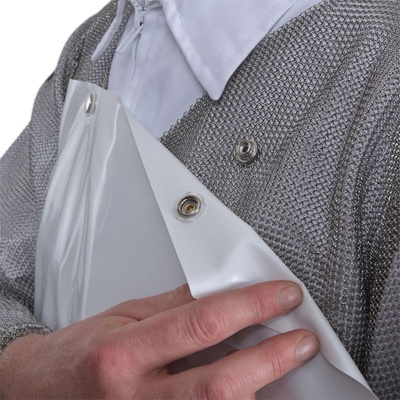 Lightover Chainmail Apron with Cut Sleeve