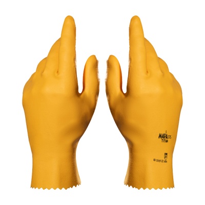 Mapa Titan 375 Lightweight Nitrile Gauntlet Gloves