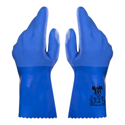 Mapa Telsol 351 Chemical-Resistant Food Handling Gauntlet Gloves