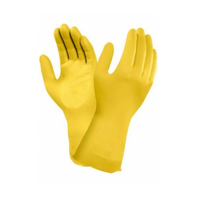 Marigold Industrial G12Y Yellow Chemical Resistant Latex Gloves