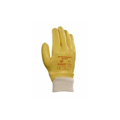 Marigold Industrial Nitrotough N250Y Nitrile Coated Gloves