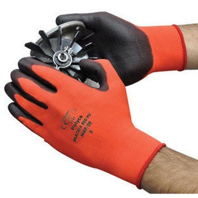 Polyco Matrix Red L Work Gloves MRL