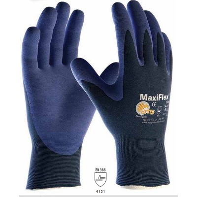 MaxiFlex Elite Palm-Coated Knitwrist Handling 34-274 Gloves