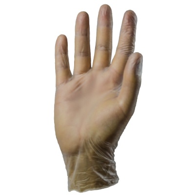 Medisafe Vytrex Latex-Free Clear Vinyl Medical Gloves