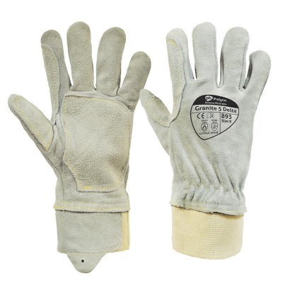 Polyco Granite 5 Delta Leather Cut Resistant Gloves 893