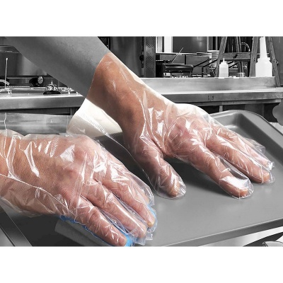 Polyco Bodyguards Digit Polythene Disposable Gloves PE100