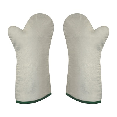 Polyco Teflon Mitt Silver Teflon Heat Resistant Gloves