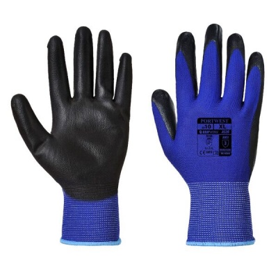 Portwest A320 Dexti-Grip Blue Nitrile Foam Gloves