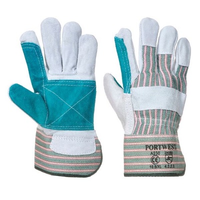 Portwest A230 Reinforced Double Palm Rigger Gloves