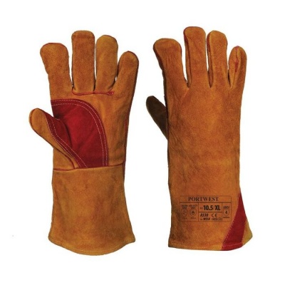 Portwest Reinforced Welding Leather Gauntlets A530