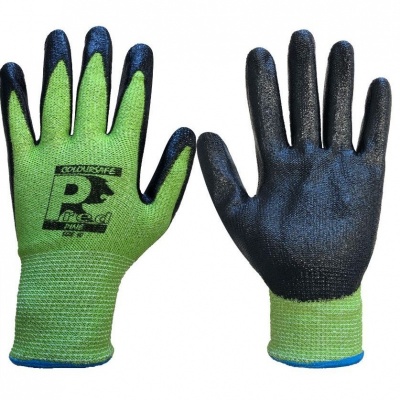 PredPine Heavy Duty Cut Resistant Nitrile Coated Gloves