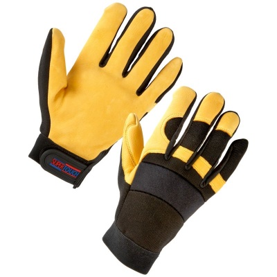 Supertouch 2434 Leather Mechanic Gloves