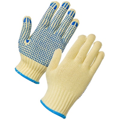 Supertouch 2727 Kevlar PVC Dot Gloves