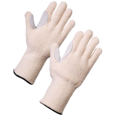 Supertouch 28063 Terry Cotton Chrome Patch Gloves