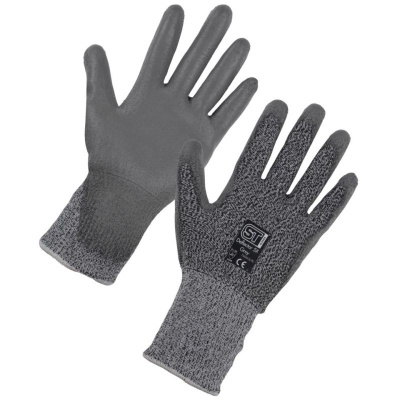 Supertouch Deflector 5X Palm Coated Cut Resistant Gloves 7560/7566