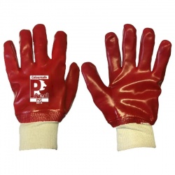 Predator PRKW Red PVC Coated High Dexterity Handling Gloves