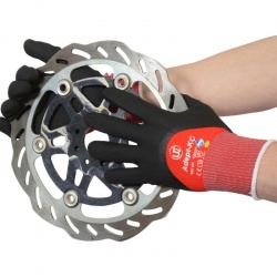 UCi Adept KC NFT Nitrile Knuckle Coated Gloves