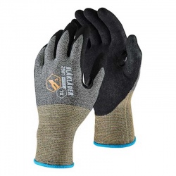 Blaklader 2981 Workwear Cut Protection Level C Nitrile Coated Gloves (Black)