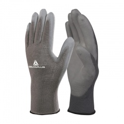 Delta Plus Polyester Knitted PU Coated VE702PG Gloves