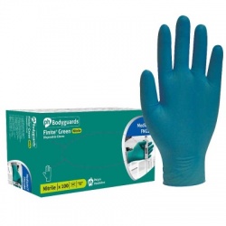 Finite Green Nitrile Powder-Free Examination Gloves (50 Pairs)