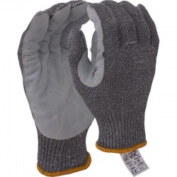 Kutlass Leather Palm-Coated Cut-Resistant Gloves K9C
